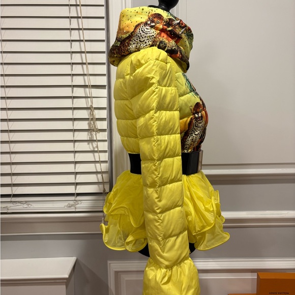 European designer rhinestone print jacket/coat - Picture 5 of 10